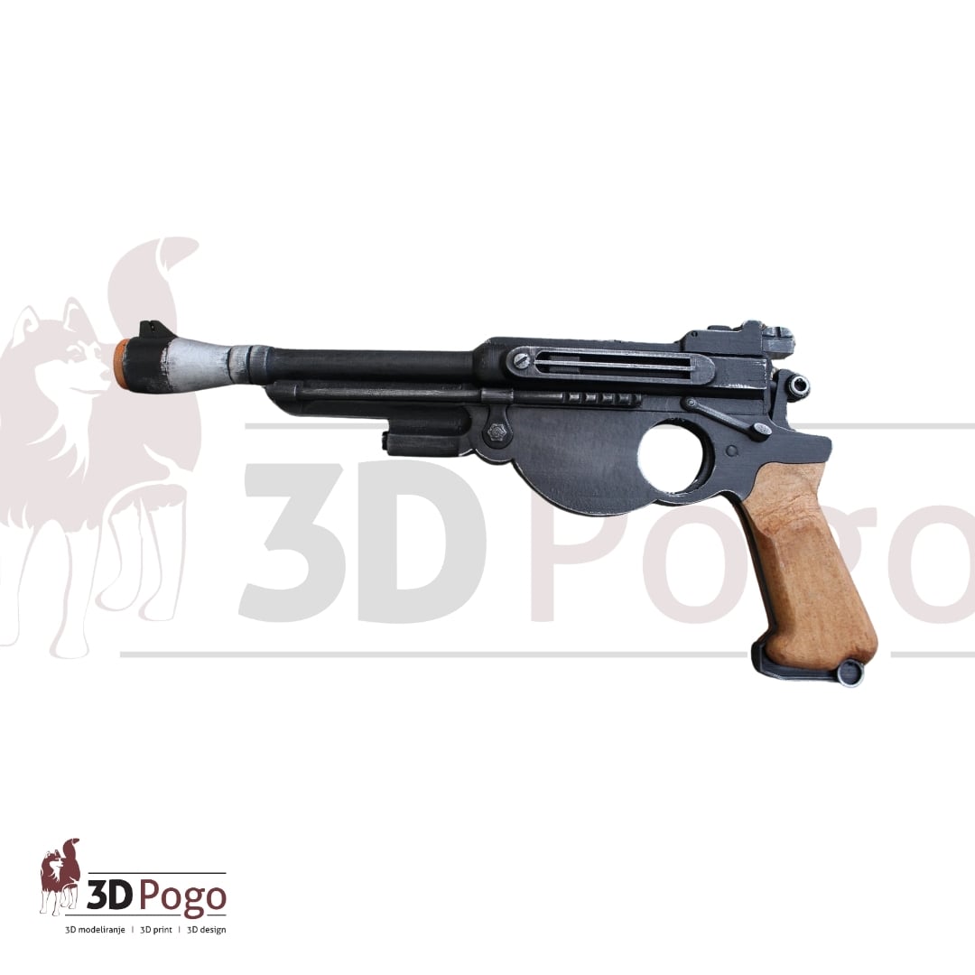 Mandalorian blaster star wars