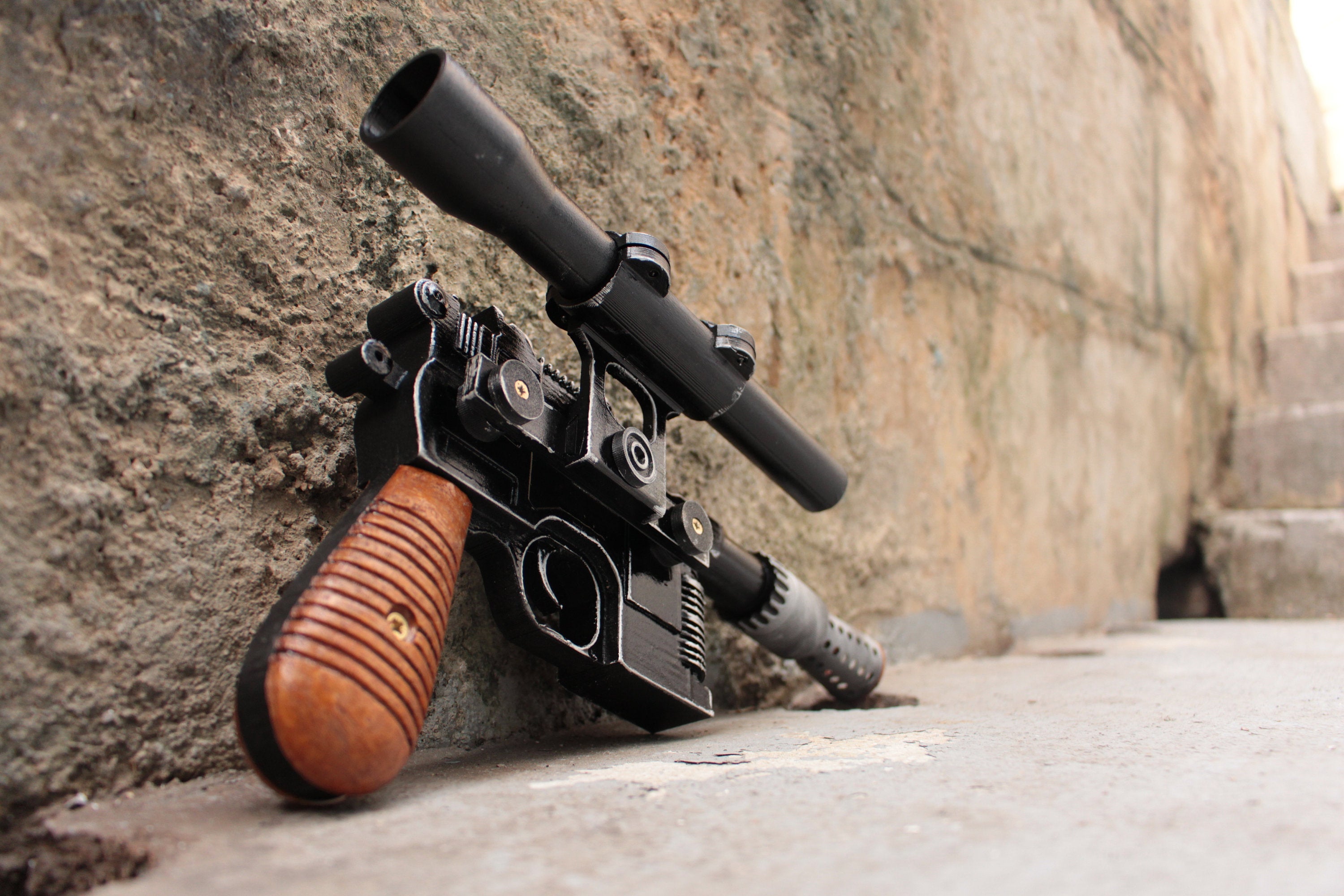 Han Solo DL-44 Blaster Star Wars Prop Movie Replica