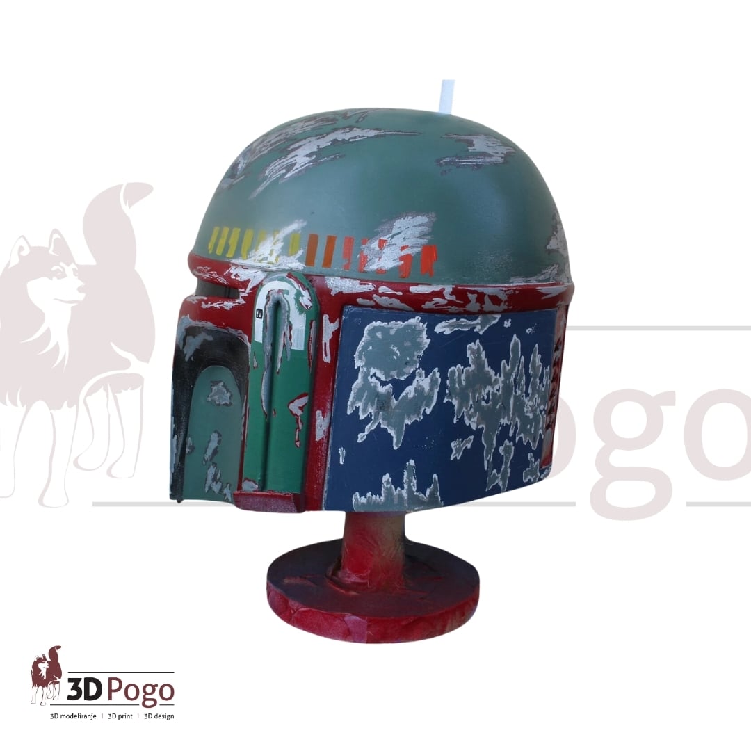 Boba Fett Helmet - Mandalorian helmet , esb