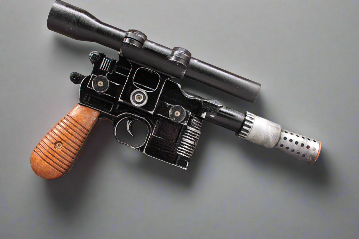 Han Solo DL-44 Blaster  Star Wars Prop Movie Replica
