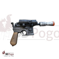 Han Solo DL-44 Blaster - Star Wars Prop Movie Replica