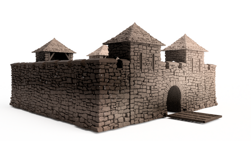 Norman Fort Walls