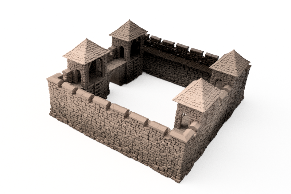 Norman Fort Walls