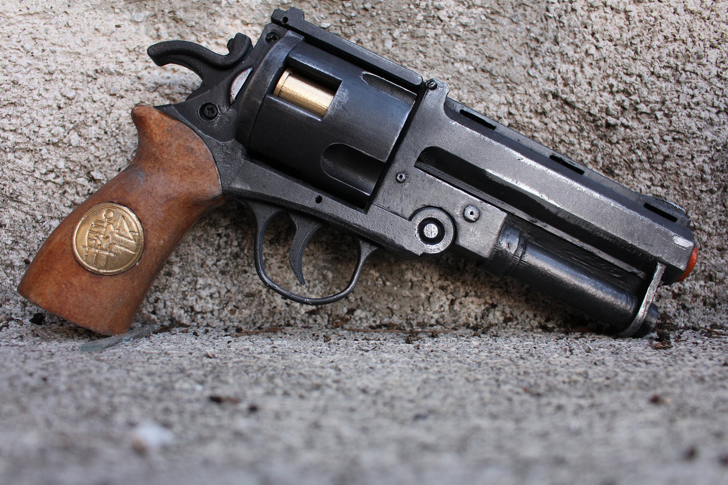 Hellboy Good Samaritan blaster, gun, revolver